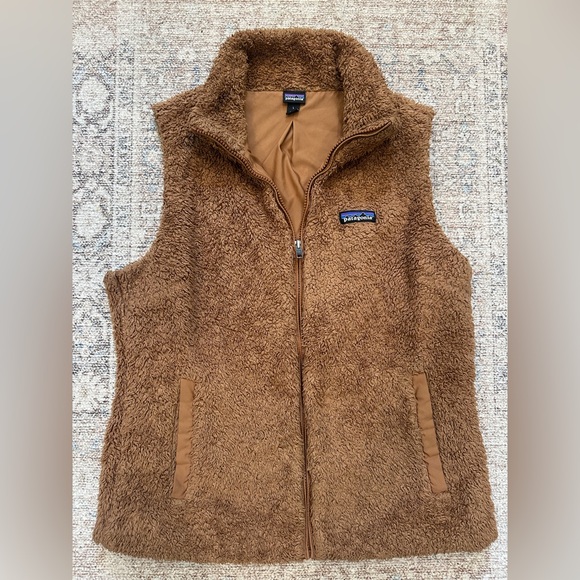 Patagonia Women’s Los Gatos Fleece Vest in Brown. Size Large. - Picture 2 of 6